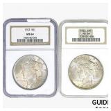 [2]1922 Silver Peace Dollar NGC MS64