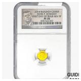 2014 0.02oz Gold JFK Liberty NGC PF70