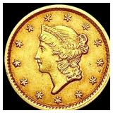1852 Rare Gold Dollar NEARLY UNCIRCULATED