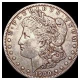 1900 O/CC Morgan Silver Dollar NEARLY