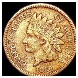 1860 Indian Head Cent NEARLY UNCIRCULATED