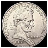 1918 Illinois Half Dollar UNCIRCULATED