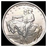 1925 Stone Mountain Half Dollar GEM BU