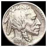 1921-S Buffalo Nickel NEARLY UNCIRCULATED