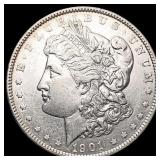 1901 Morgan Silver Dollar CLOSELY UNCIRCULATED