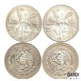 [4] 1990-1991 Mexico 1 Oz Silver Bullion Liberty