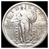 1917 T2 Standing Liberty Quarter CHOICE AU