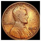 1914-D Wheat Cent LIGHTLY CIRCULATED