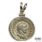 Gordian III in Sterling Bezel NEARLY UNCIRCULATED
