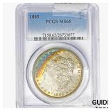1885 Morgan Silver Dollar PCGS MS65
