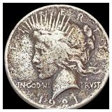 1921 Silver Peace Dollar NICELY CIRCULATED