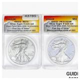 [2]2013-W Silver Eagle ANACS MS/PR70