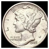 1928-S Mercury Dime CLOSELY UNCIRCULATED