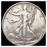 1918-S Walking Liberty Half Dollar CLOSELY