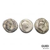 [3] Vespasian 69-79 AD Denarius LIGHTLY CIRCULATED