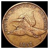 1857 Flying Eagle Cent LIGHTLY CIRCULATED