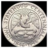 1946 Iowa Half Dollar CHOICE BU