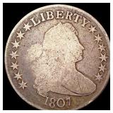 1807 Draped Bust Half Dollar NICELY CIRCULATED