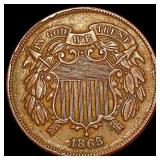 1865 Two Cent Piece CLOSELY UNCIRCULATED