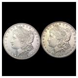 [2] 1880-S&1887-S Morgan Silver Dollar