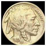 1920-S Buffalo Nickel NEARLY UNCIRCULATED