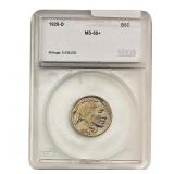 1928-D Buffalo Nickel SEGS MS65+
