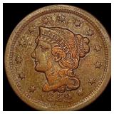 1852 Braided Hair Large Cent CLOSELY UNCIRCULATED