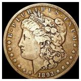 1893-CC Morgan Silver Dollar NICELY CIRCULATED