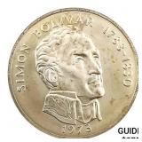 1973 3.9oz Silver Panama 20 Balboas