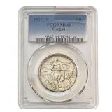 1937-D Oregon Trail Half Dollar PCGS MS66