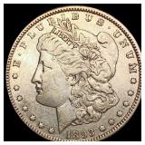 1893 Morgan Silver Dollar NEARLY UNCIRCULATED