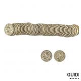 [50] 1948-1964 Roosevelt Dime   Roll