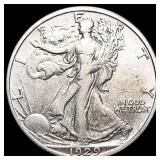 1929-S Walking Liberty Half Dollar CLOSELY