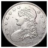 1834 Capped Bust Half Dollar CLOSELY UNCIRCULATED