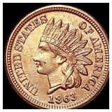 1863 Indian Head Cent UNCIRCULATED