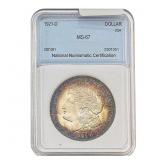 1921-D Morgan Silver Dollar NNC MS67