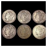 [6] 1892-1921 Morgan Silver Dollar HIGH GRADE