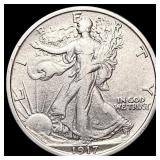 1917 Walking Liberty Half Dollar CLOSELY