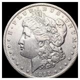 1892 Morgan Silver Dollar CLOSELY UNCIRCULATED