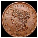 1840 Braided Hair Large Cent CLOSELY UNCIRCULATED