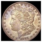 1891-CC Morgan Silver Dollar CLOSELY UNCIRCULATED