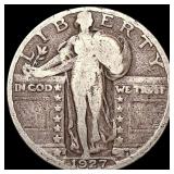 1927-S Standing Liberty Quarter NICELY CIRCULATED