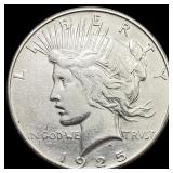 1925-S Peace Dollar UNCIRCULATED