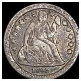 1842-O Seated Liberty Dime NICELY CIRCULATED