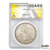 1900-O Morgan Silver Dollar ANACS MS63
