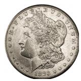 1883-S Morgan Silver Dollar AU+
