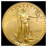 2002 American Gold Eagle $50 SUPERB GEM BU