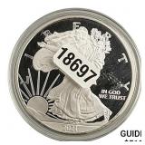 2021 4oz Proof Eagle Silver Round