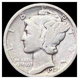 1921 Mercury Dime NICELY CIRCULATED