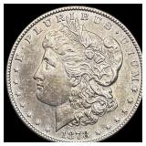 1878-S Morgan Silver Dollar CLOSELY UNCIRCULATED